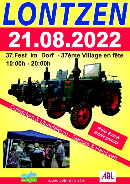 Fest im Dorf Lontzen 2022